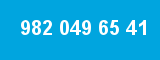 982 049 65 41 982 049 65 41